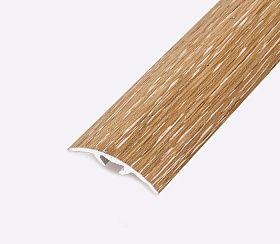 Порог (стык) Русский профиль  разноуровневый ламинированный с дюб, 30*900 мм, Дуб монтана